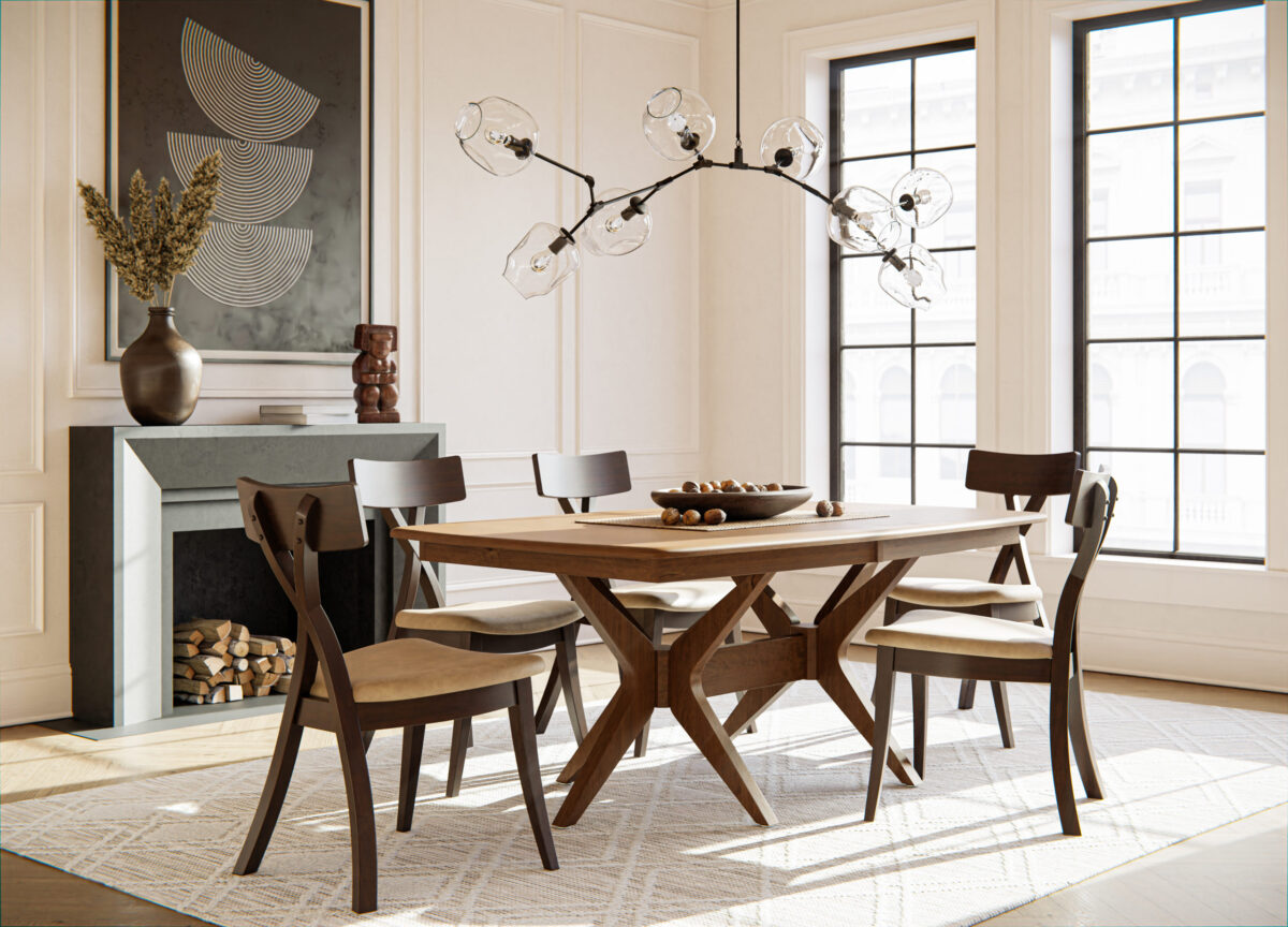 Wren Double Pedestal Table - Image 2