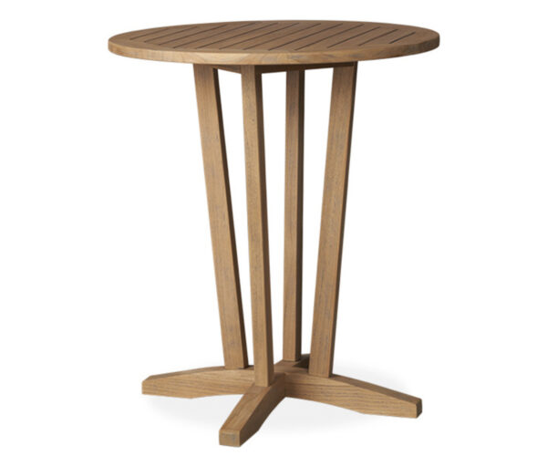 Teak 30" Round Balcony Table