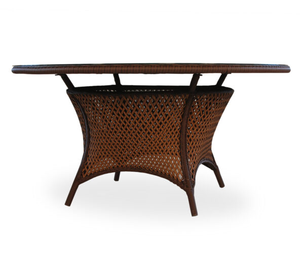 Grand Traverse 60" Round Umbrella Dining Table