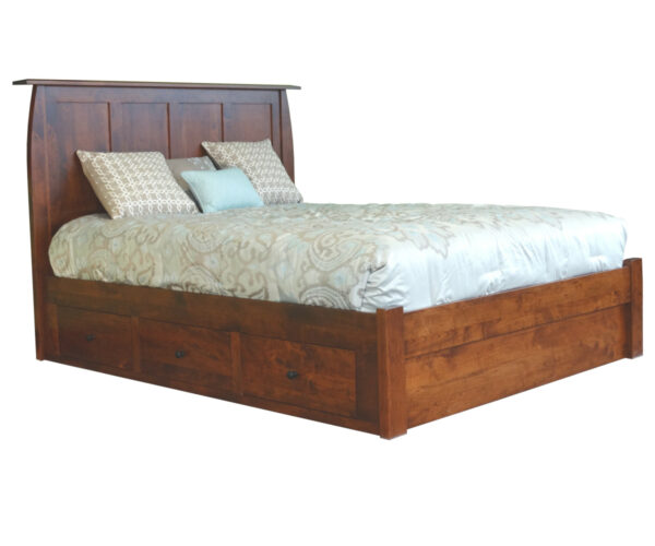 Bordeaux Panel Bed With Drawer Units