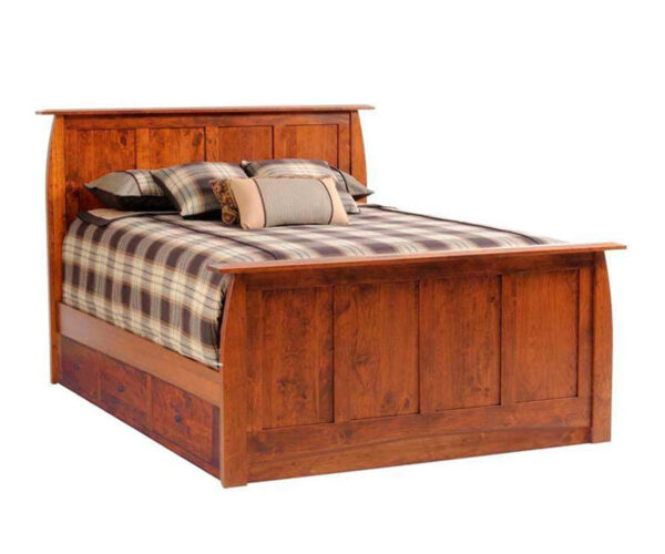 Bordeaux Panel Bed With Drawer Units