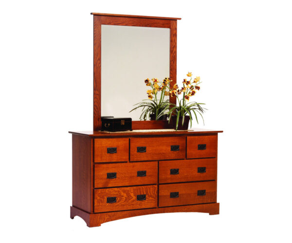 Old English Mission 56" Dresser
