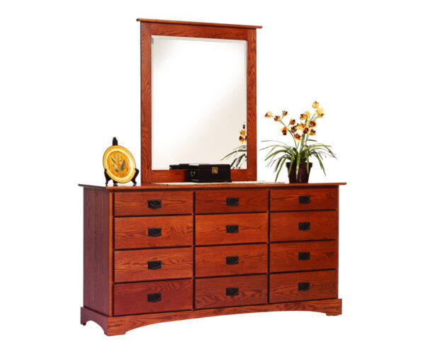 Old English Mission 72" Dresser