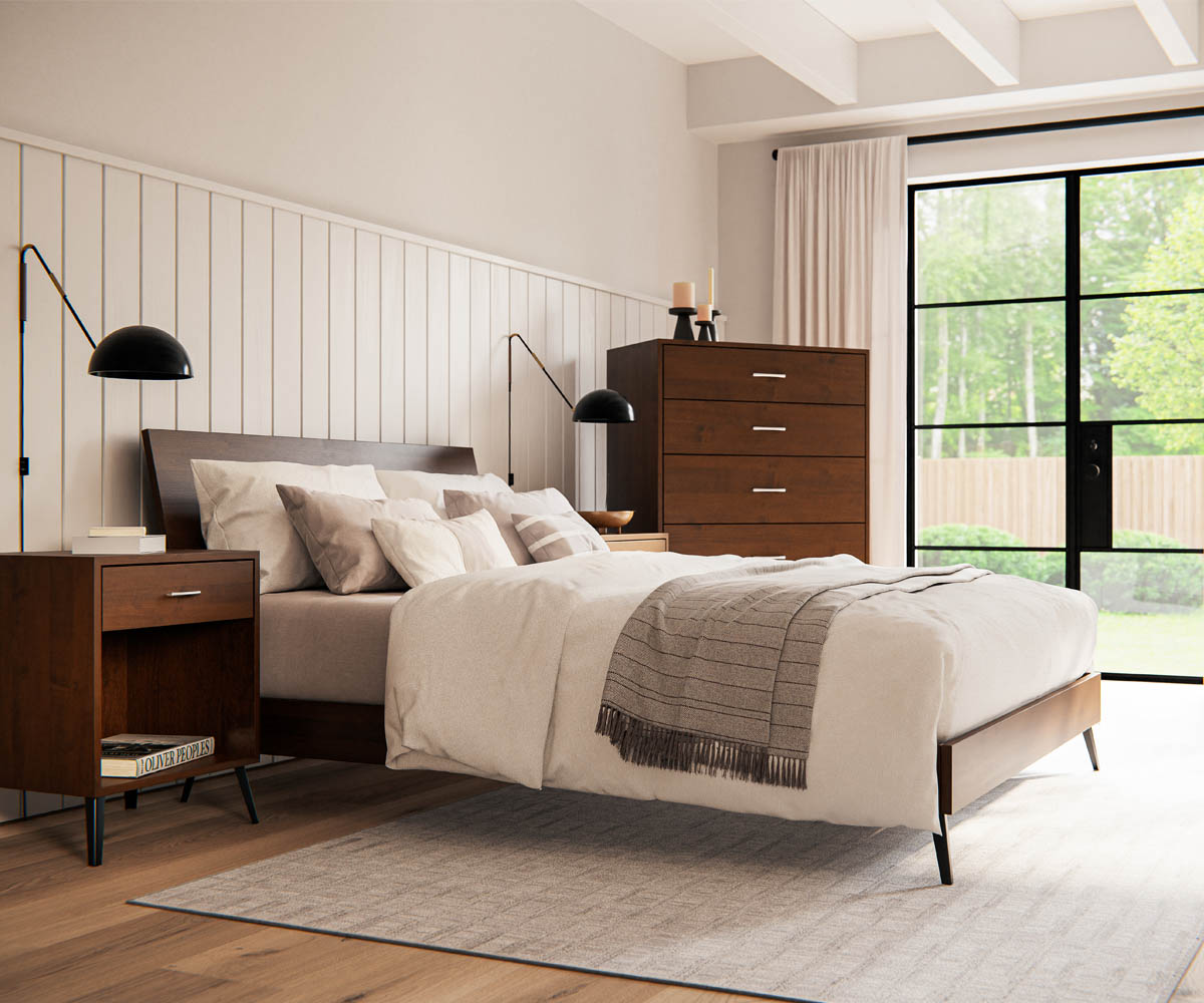 Bergen 1-Drawer Nightstand - Image 2