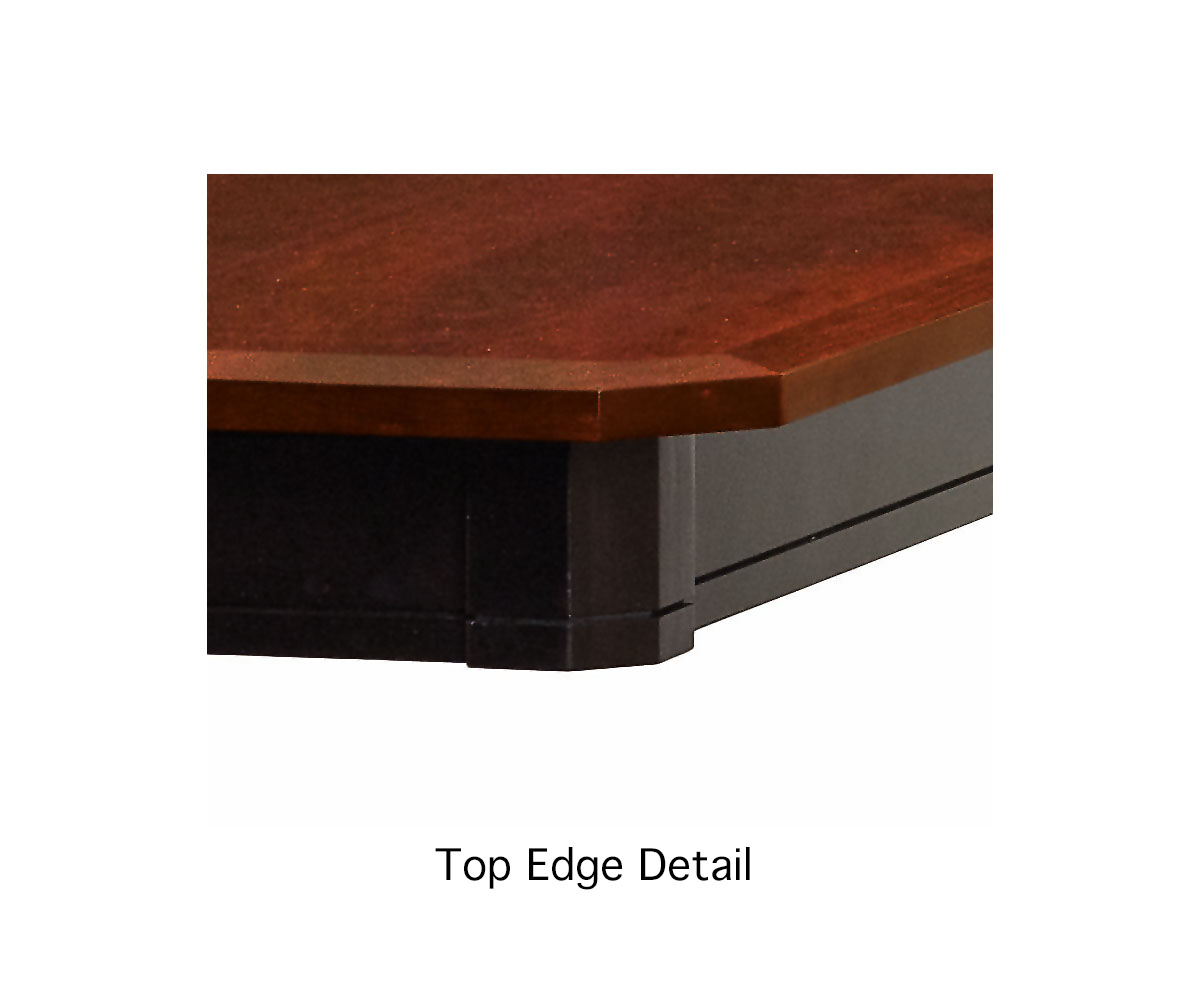 Bristol Solid Top Trestle Dining Table - Image 2
