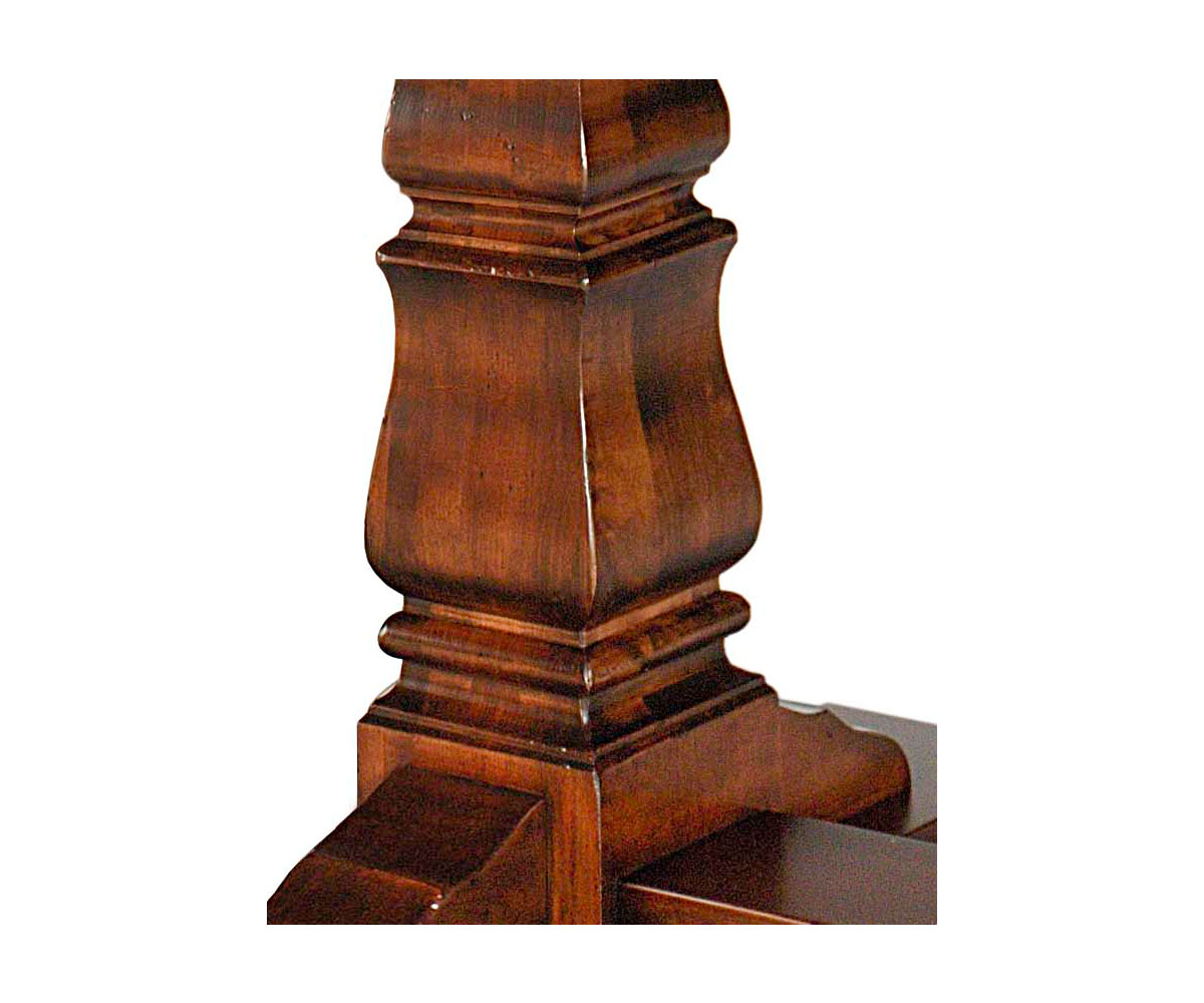 Provincial Cottage Extension Table W/ Breadboard Ends - Image 3