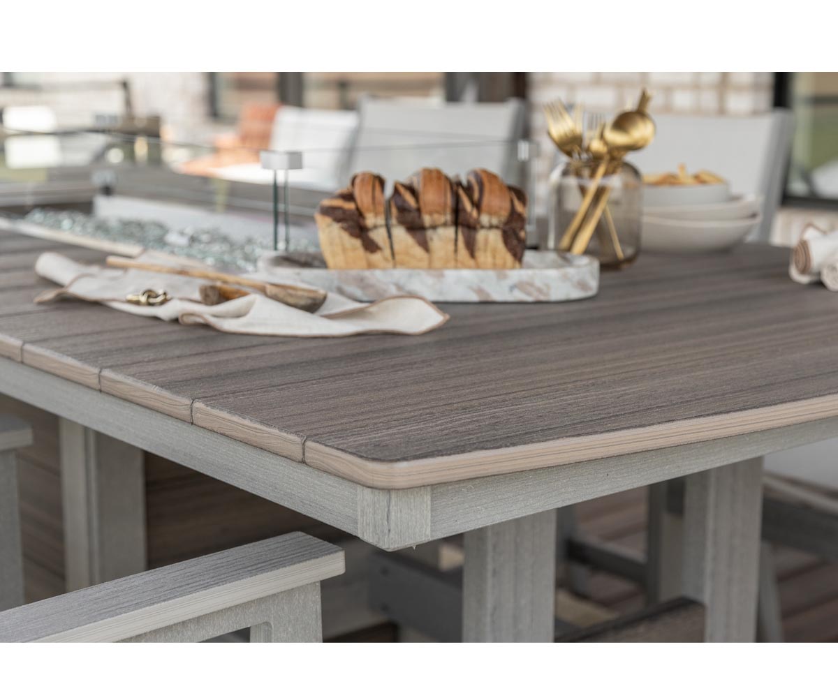 Garden Classic 33" x 66" Rectangular Table - Image 2