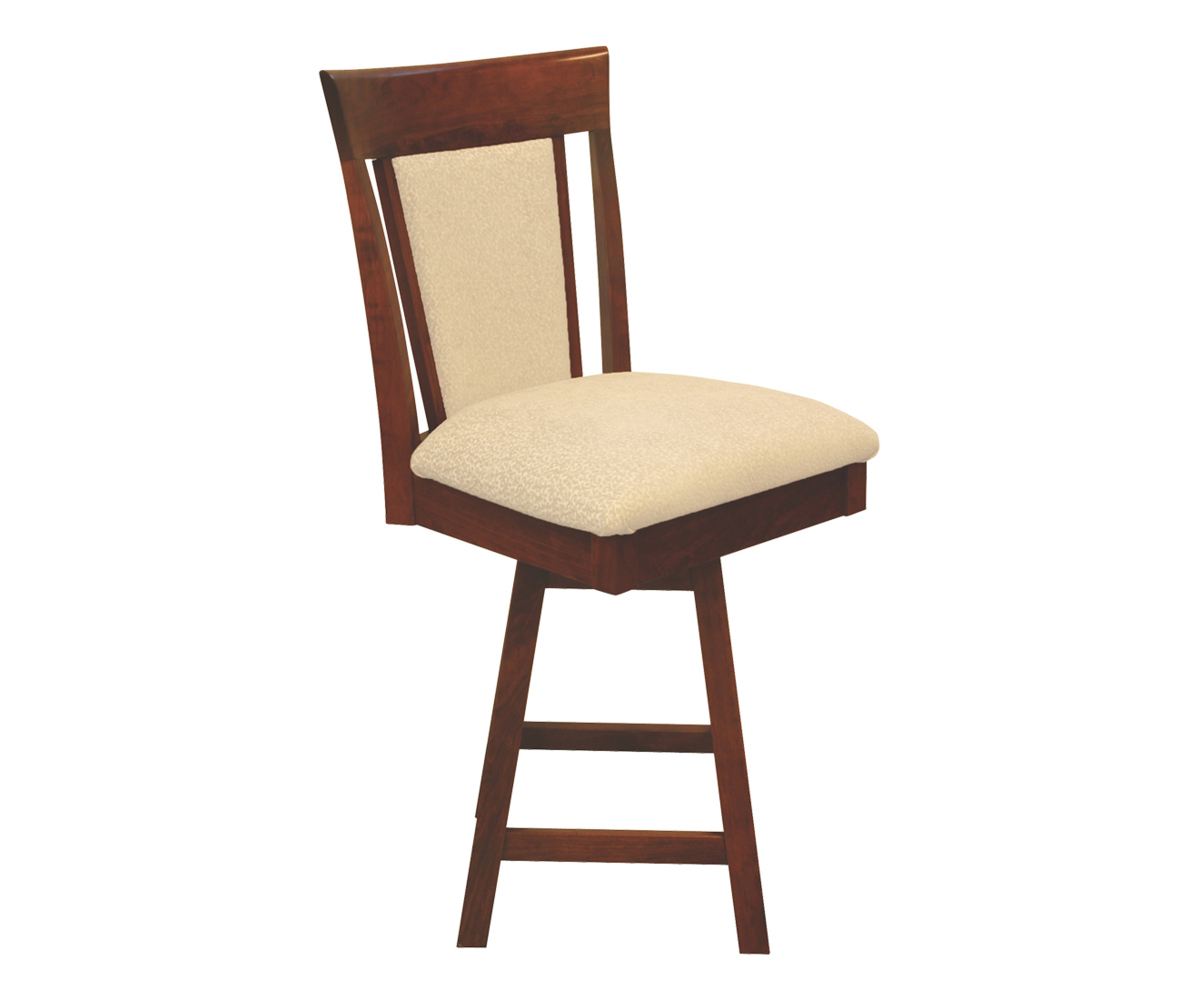 OW Shaker 24" Swivel Bar Chair with Fabric