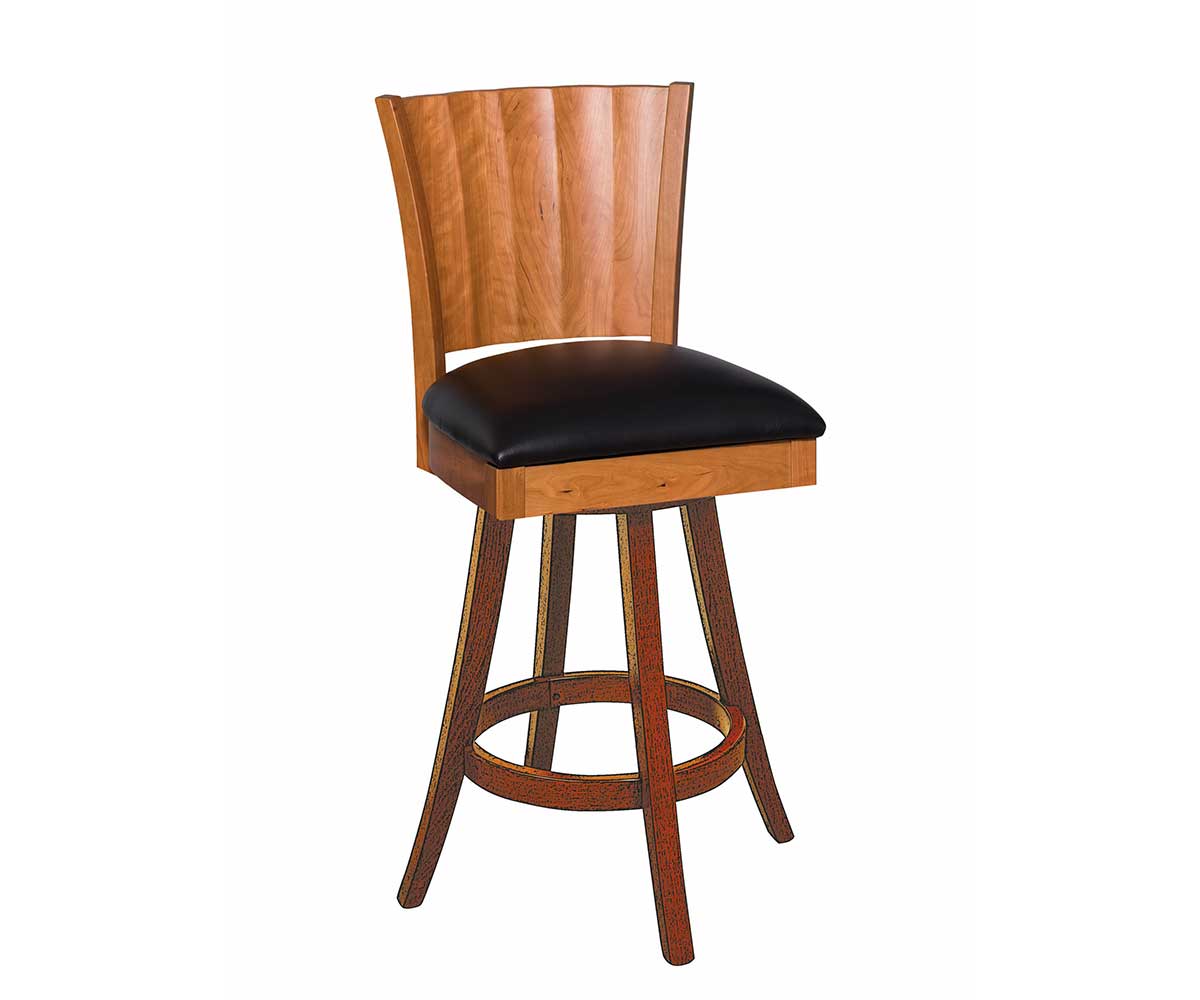 Rippleback Counter Side Chair