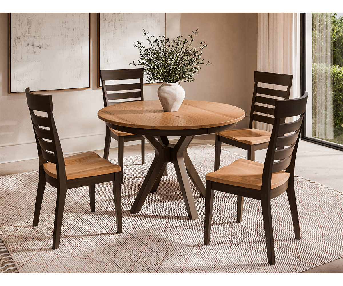 Madison Single Pedestal Dining Collection - Image 2