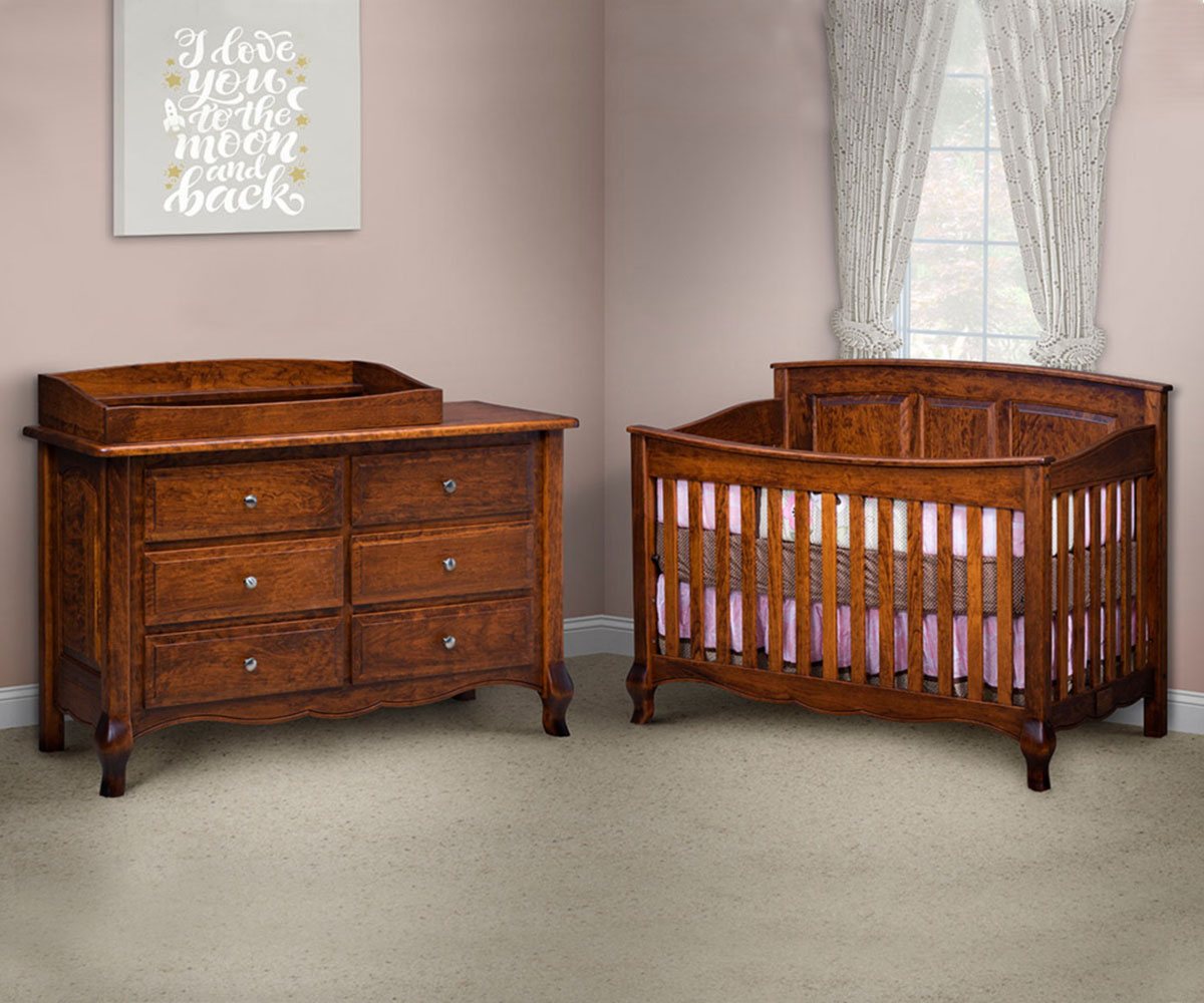 French Country Crib - Image 6