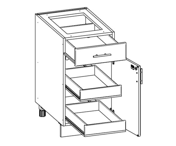 2 Pullout Drawers