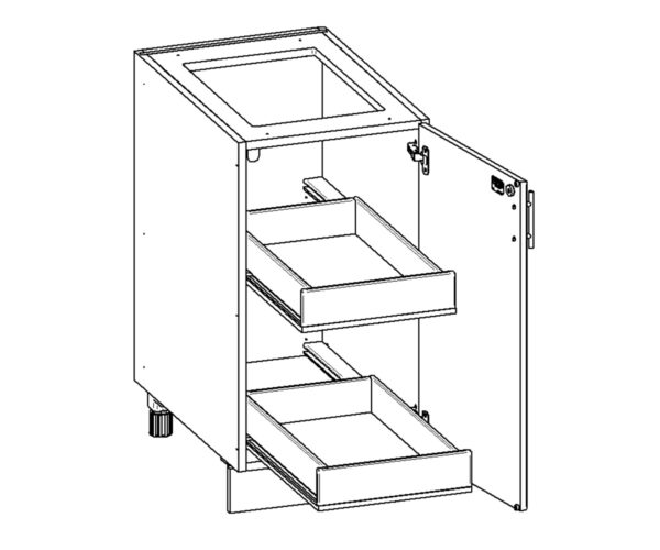 Two Pullout Drawers