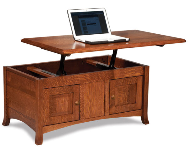 Carlisle Enclosed Lift Top Enclosed Coffee Table