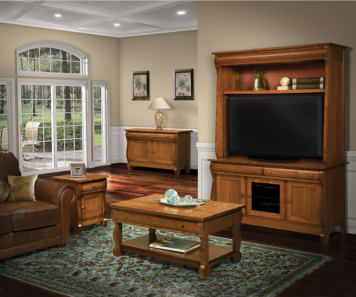 Old Classic Sleigh Coffee Table - Image 2