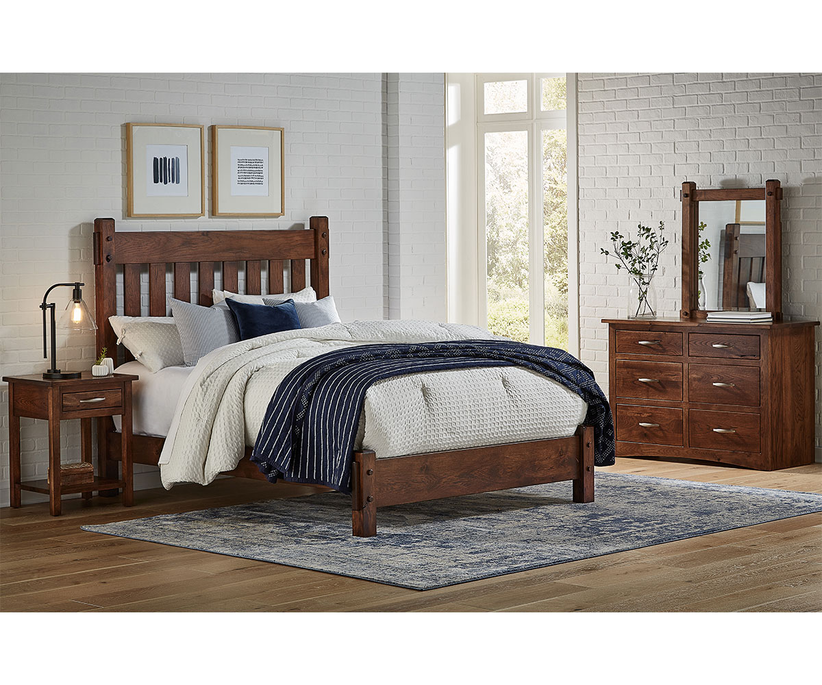 Denver 1 Drawer 1 Door Nightstand - Image 6