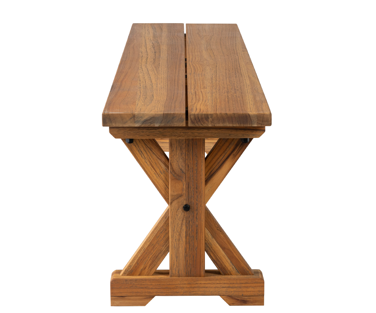 Teak Dining Bench - Image 4
