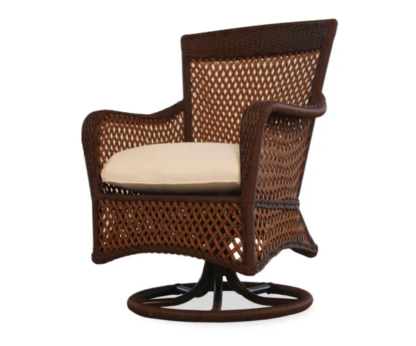 Grand Traverse Swivel Dining Armchair