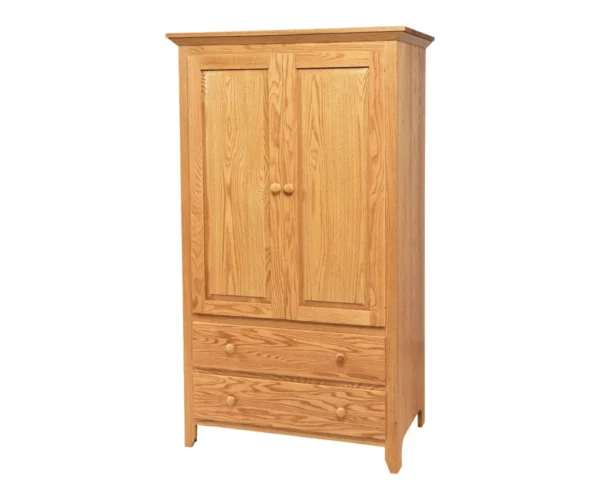 Scenic Shaker 2 Drawer Armoire