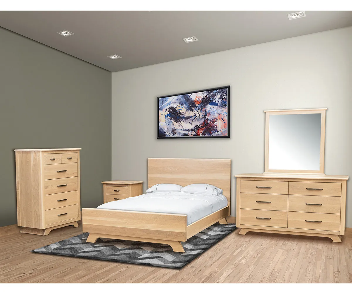 Neptune Panel Headboard Bed - Image 3