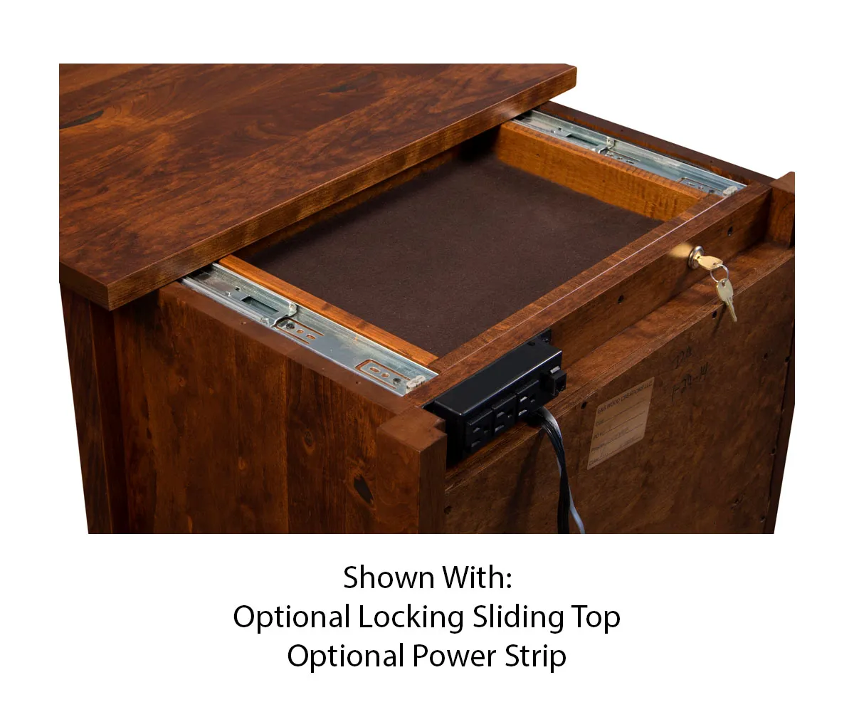 Arts & Crafts 1 Drawer Nightstand - Image 4