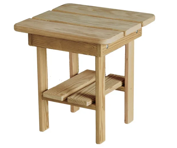 Treated Side Table