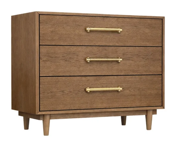 Midtown 3 Drawer Nightstand