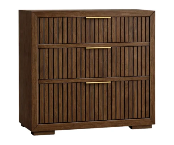 Cosmopolitan Loft 3 Drawer Nightstand