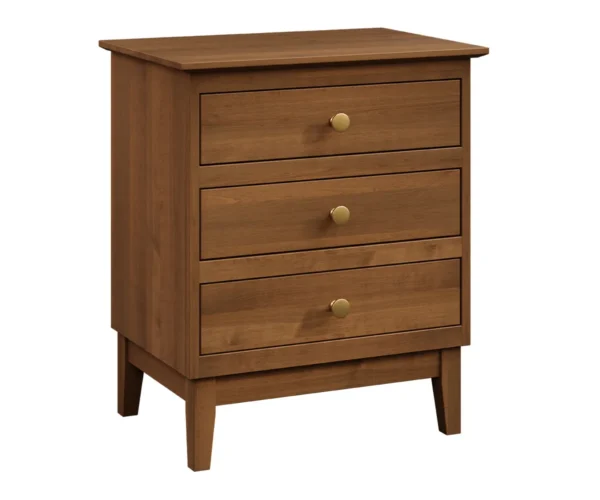 Pierce Three Drawer Nightstand